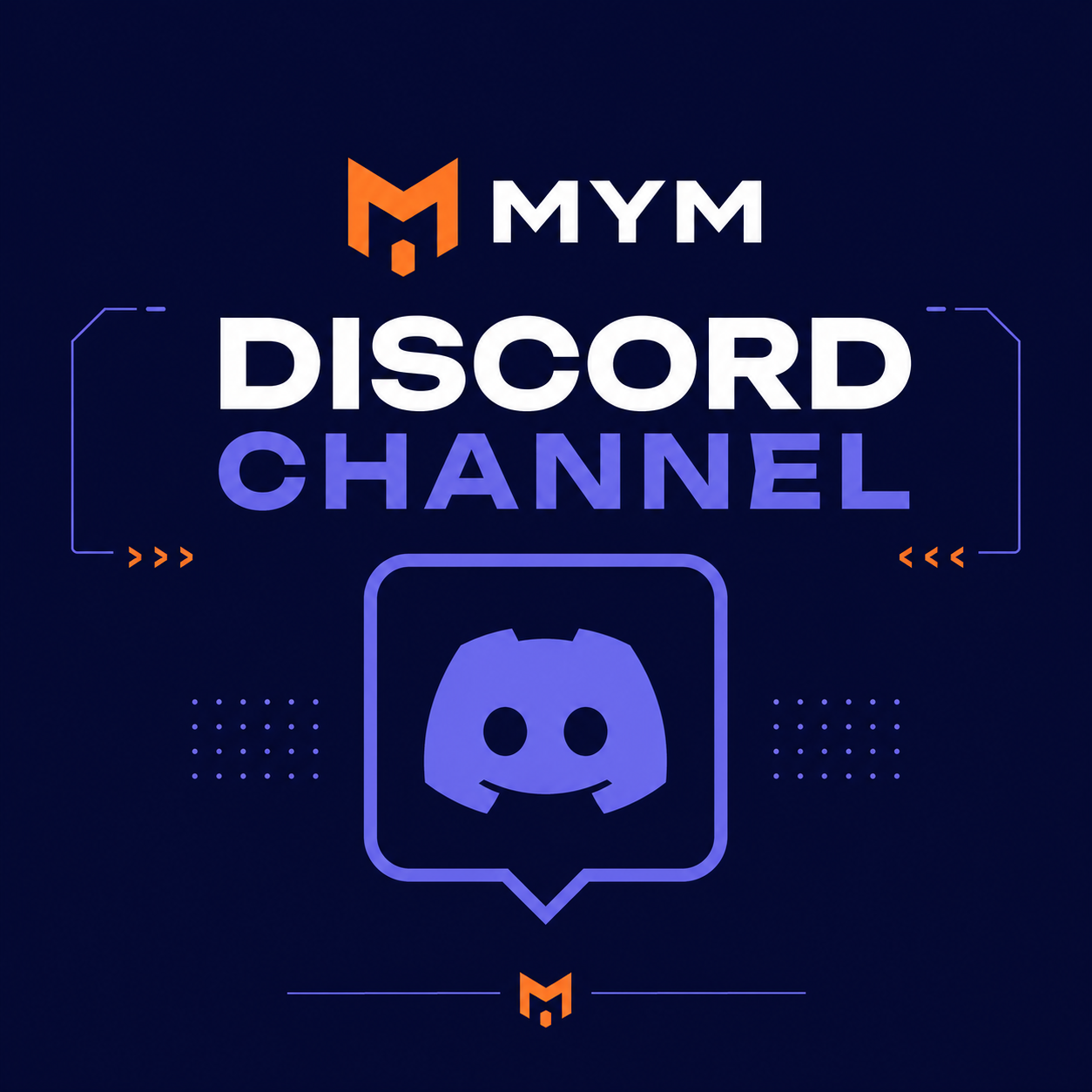 MYM Brand Discord Channel Poster MYM Brand Discord Channel Poster